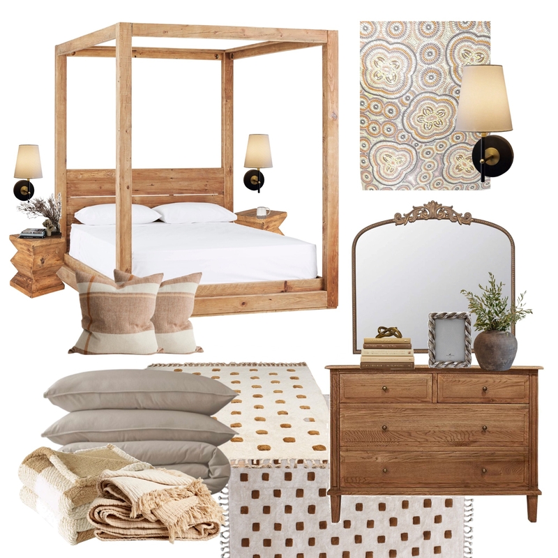 Jackie bedroom Mood Board by Oleander & Finch Interiors on Style Sourcebook