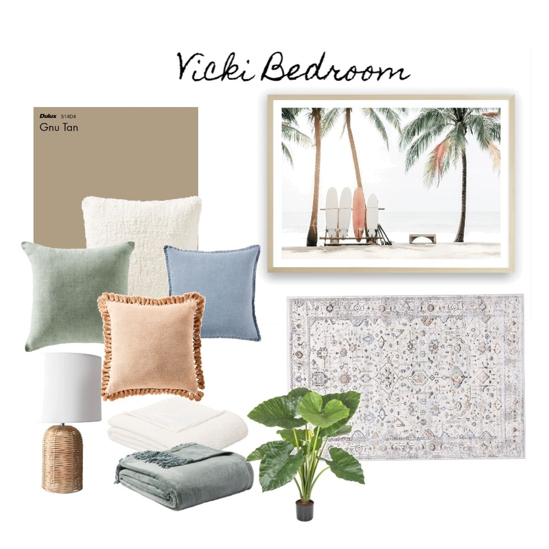 Vicki Bedroom Mood Board by Angela Perry on Style Sourcebook