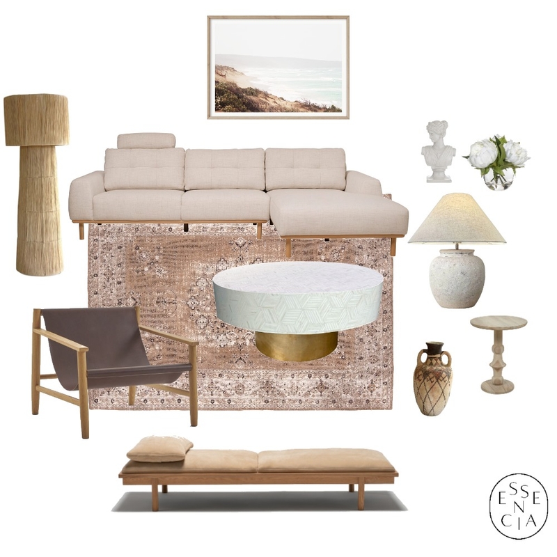 Earthy lounge Mood Board by Essencia Interiors on Style Sourcebook