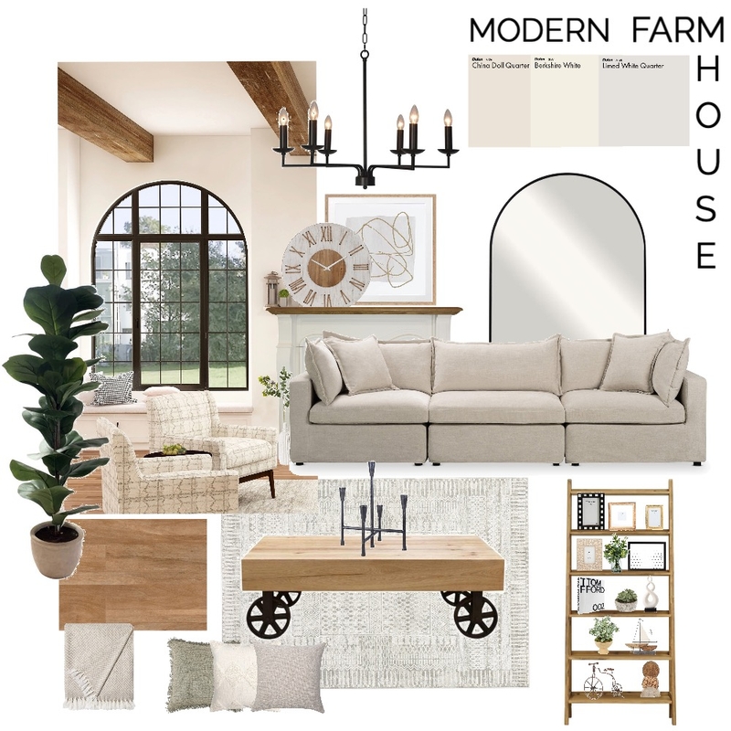 MODERN FARMHOUSE LIVING ROOM 2 Mood Board by juliapiroh on Style Sourcebook