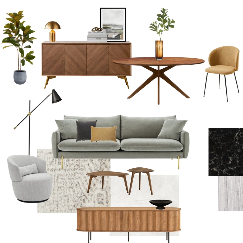 Bronwyn 4 Mood Board by CASTLERY on Style Sourcebook