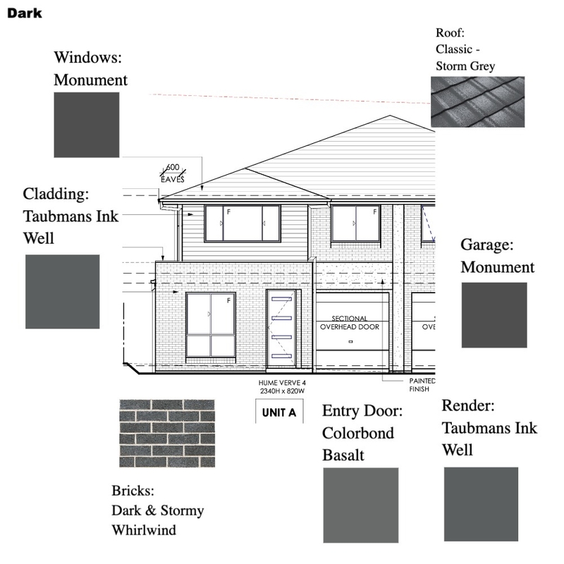 Unit A Dark Mood Board by AshmontHomes on Style Sourcebook