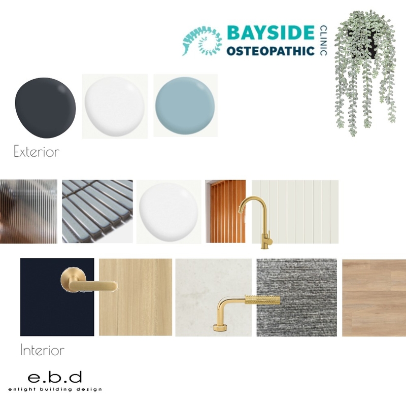 Internal Fitout ~ Bayside Osteopathic Clinic Interior Design Mood Board ...