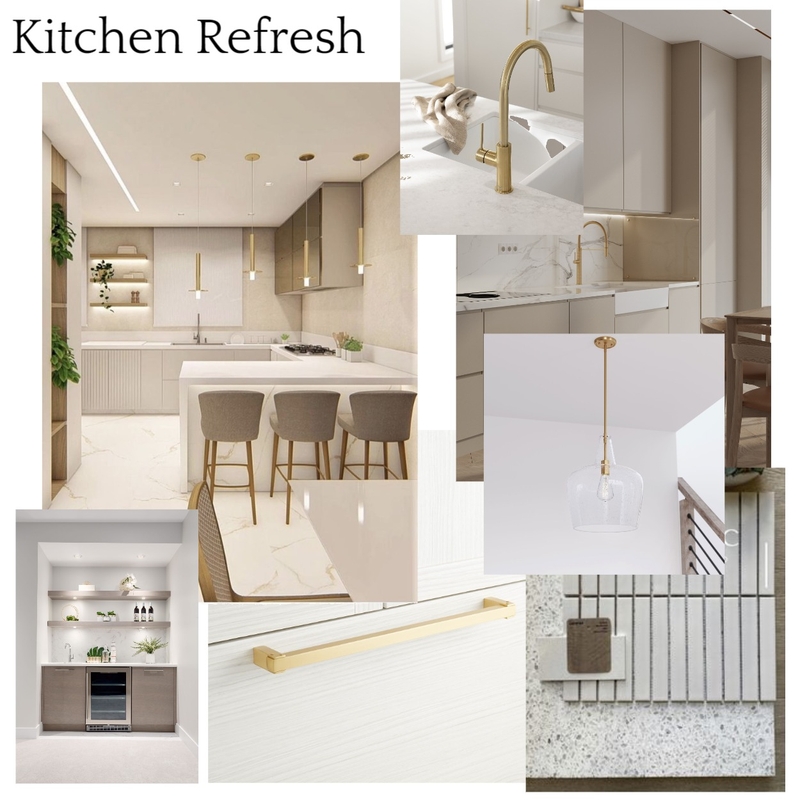 Kitchen Refresh Mood Board by The Ginger Stylist on Style Sourcebook