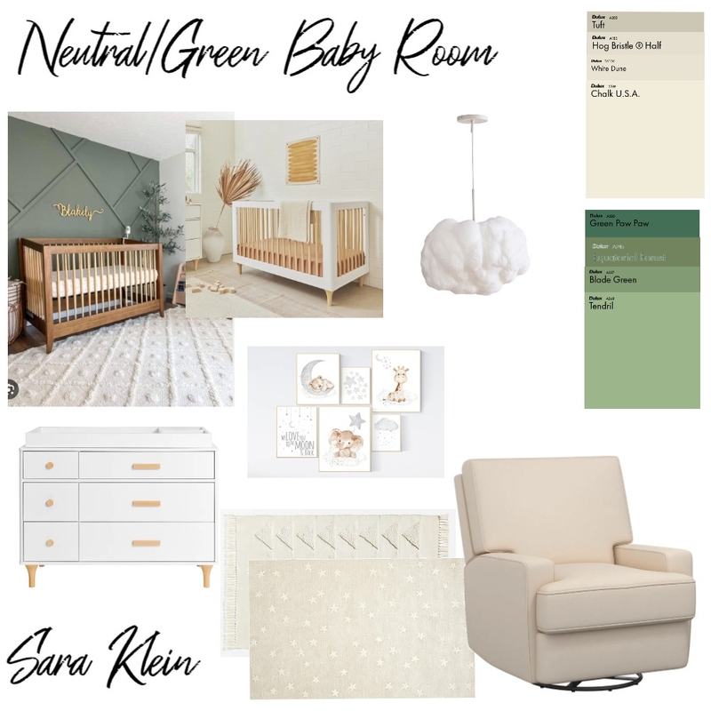 Chaim - Baby Room Mood Board by Sarak on Style Sourcebook