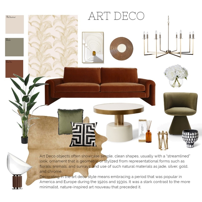 Art deco 2 Mood Board by DvD on Style Sourcebook