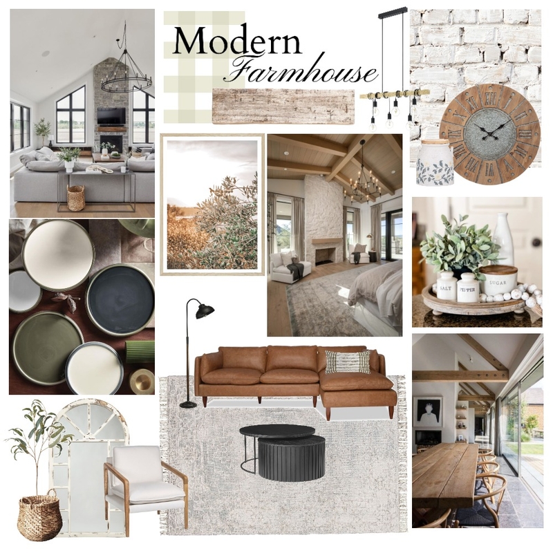 Modern Farmhouse Mood Board by RCI on Style Sourcebook