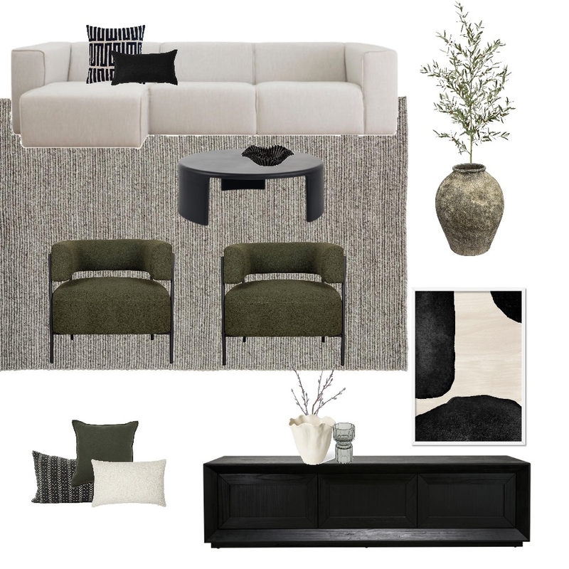 Contemporary Living Mood Board by Velar Interiors on Style Sourcebook