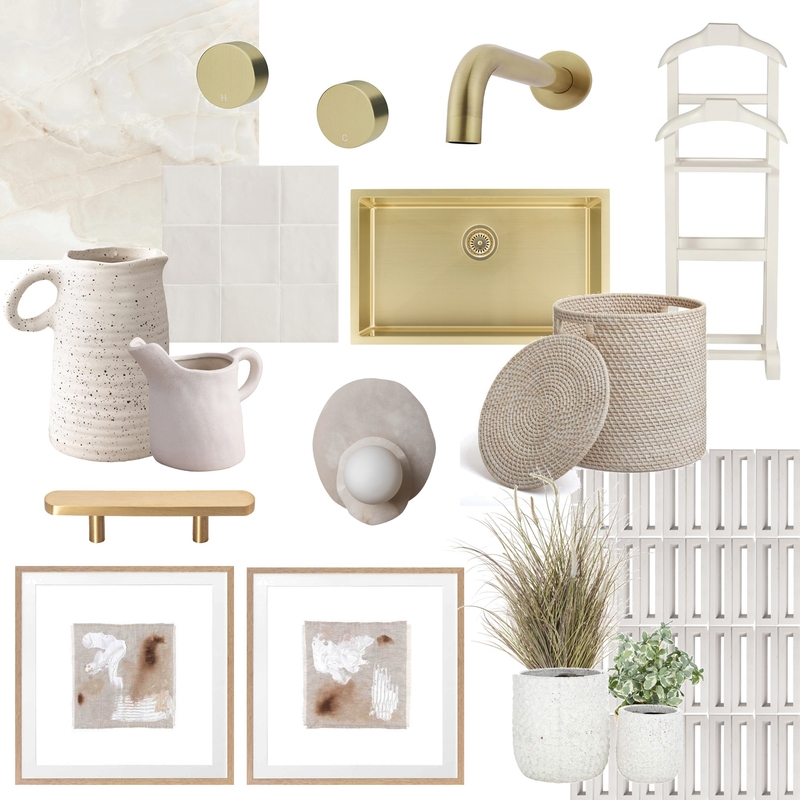 Clean Textures Laundry Room Mood Board by Urban Road on Style Sourcebook