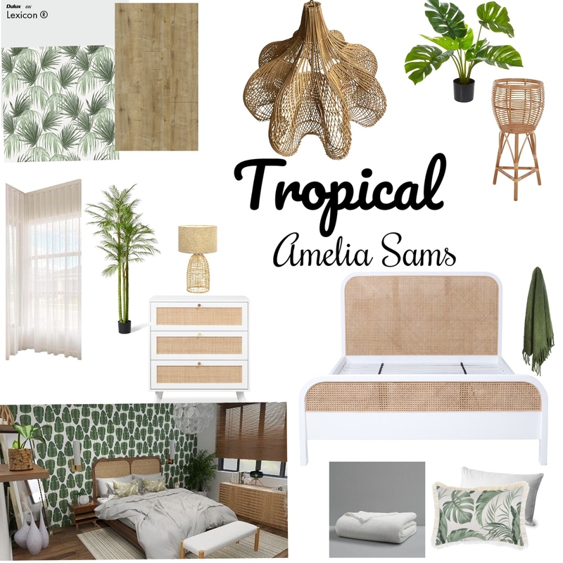 Tropical Mood Board by ASams on Style Sourcebook