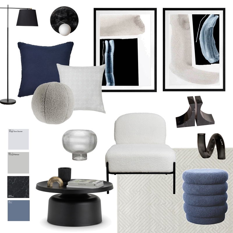 Timeless Comfort Reading Nook Mood Board by Urban Road on Style Sourcebook