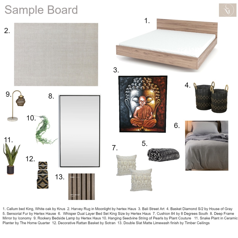 Sample Board Wabi Sabi on the Coast Mood Board by Natalie on Style Sourcebook