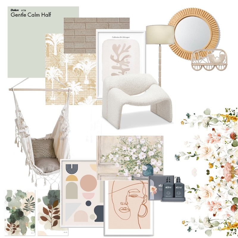 floral fling Mood Board by Laurel and Fawne on Style Sourcebook