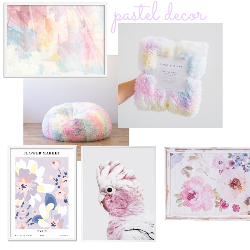 Pastel Decor Mood Board by olive+pine on Style Sourcebook