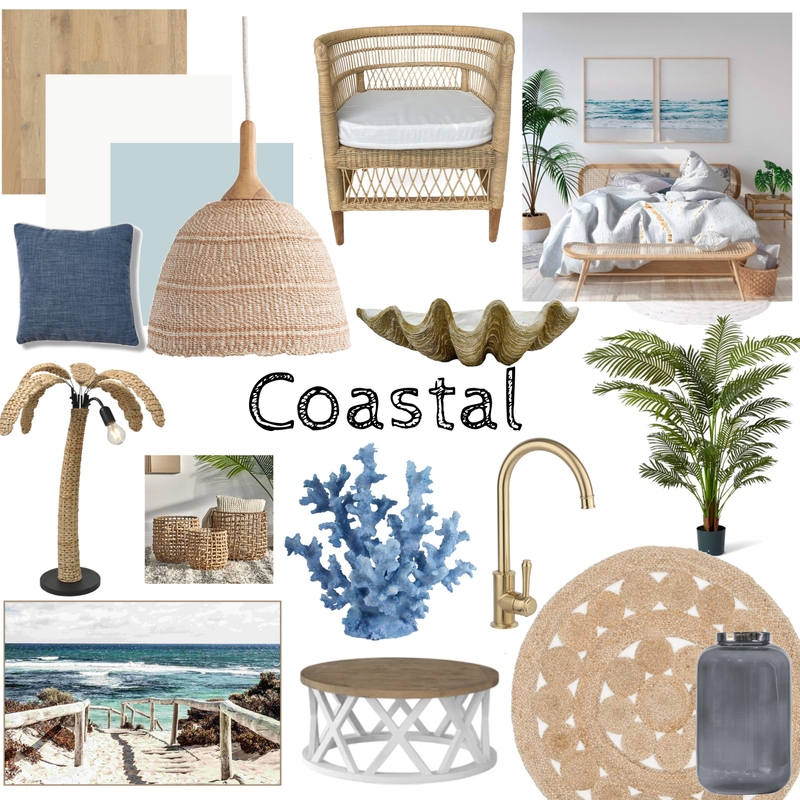 Coastal Mood Board by designedbytan@gmail.com on Style Sourcebook