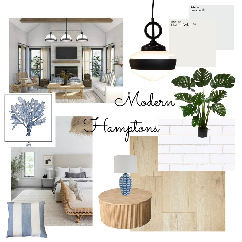 Modern Hamptons Mood Board by Cahagirl77@yahoo.com on Style Sourcebook