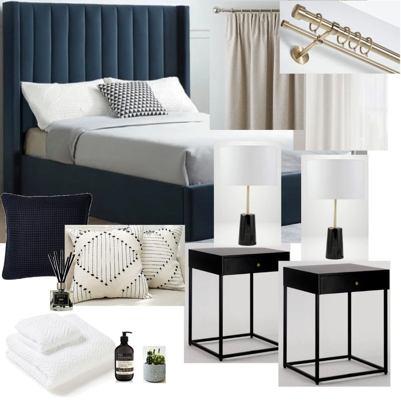 Chelsea Creak 1bed bedroom Mood Board by Lovenana on Style Sourcebook