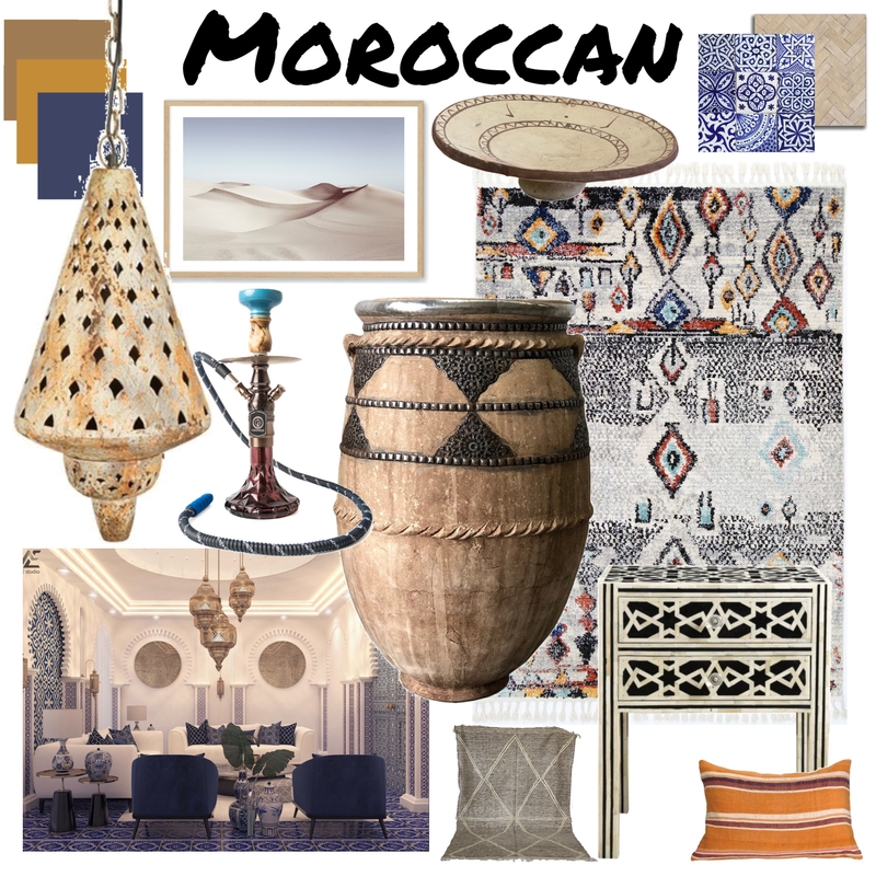 Moroccan 2 Mood Board by designedbytan@gmail.com on Style Sourcebook