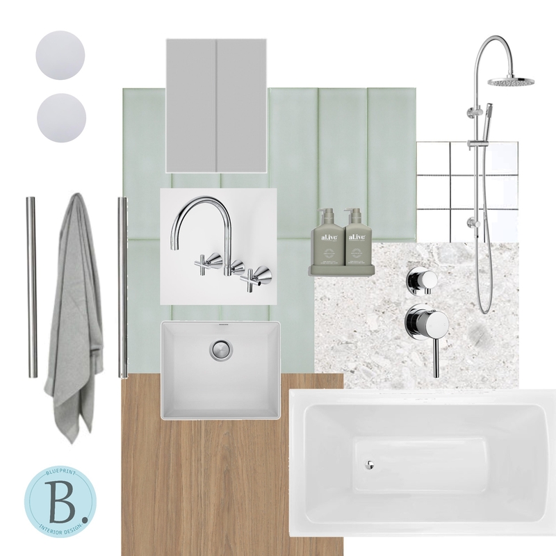 Bathroom Reno Mood Board by Blueprint Interior Design on Style Sourcebook