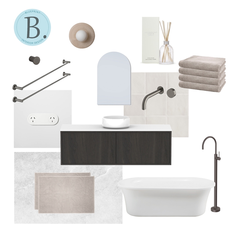 Bathroom Mood Board by Blueprint Interior Design on Style Sourcebook
