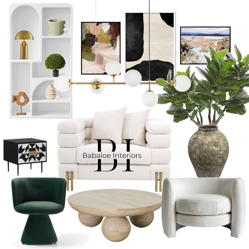 study Mood Board by Babaloe Interiors on Style Sourcebook