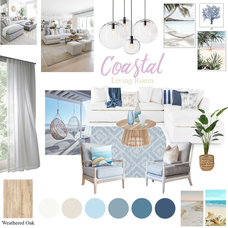 Coastal Style Mood Board by Naya.K on Style Sourcebook