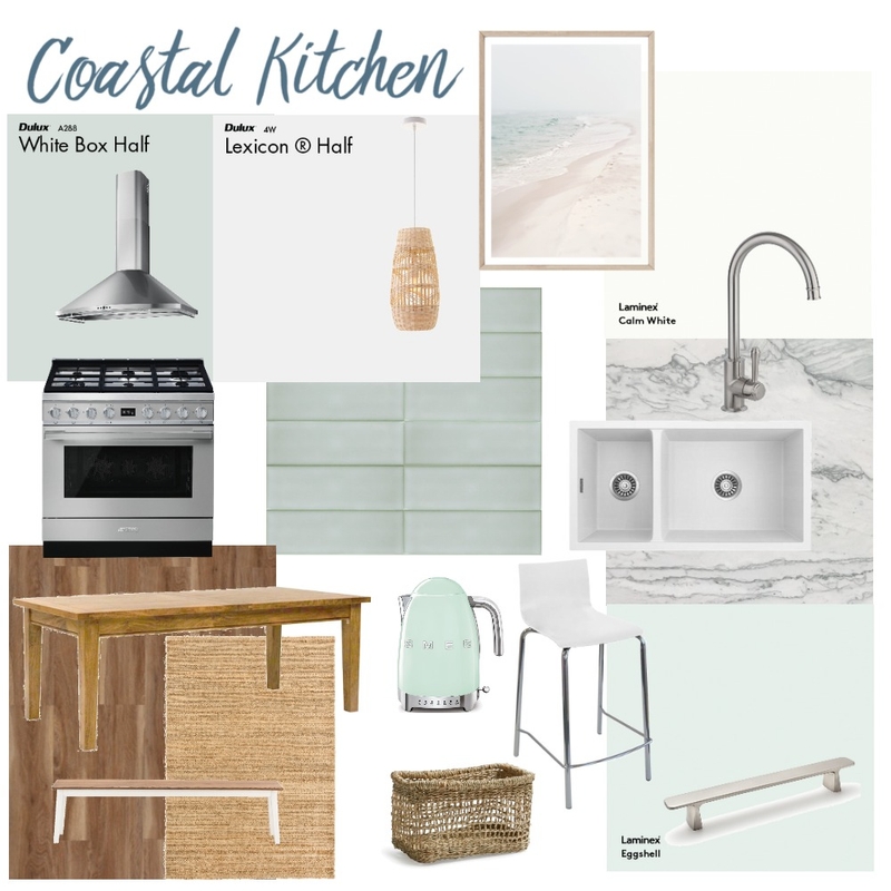 Coastal Kitchen ideas Mood Board by ellys on Style Sourcebook
