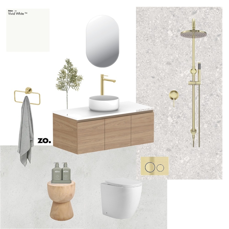 Coastal Bathroom Langham Mood Board by Zo Building on Style Sourcebook