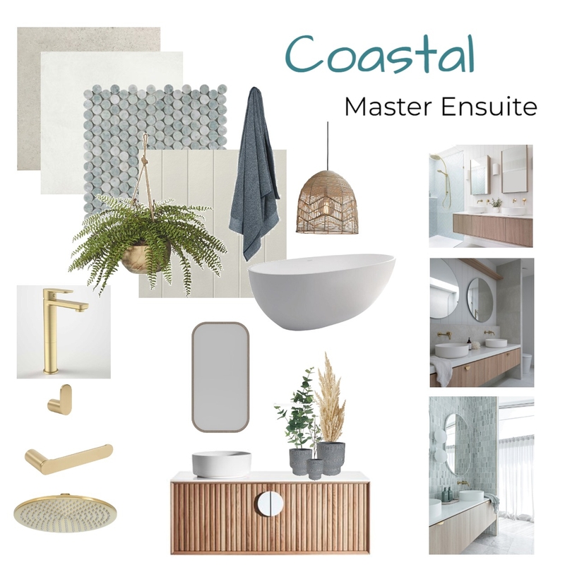 Coastal Master ensuite Mood Board by alinemartins on Style Sourcebook