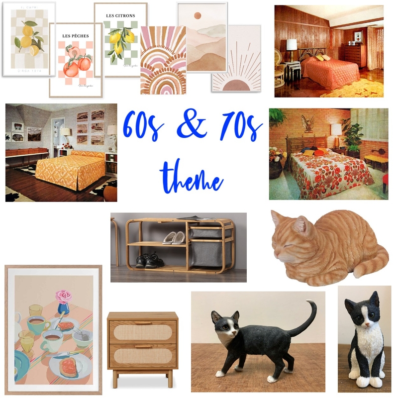 60s theme for Mum & Dad 1 Mood Board by bakermichelle765@yahoo.com on Style Sourcebook