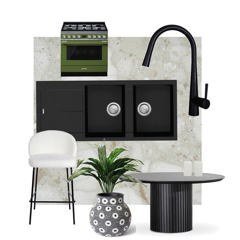 Moody Black Kitchen Mood Board by Tradelink on Style Sourcebook