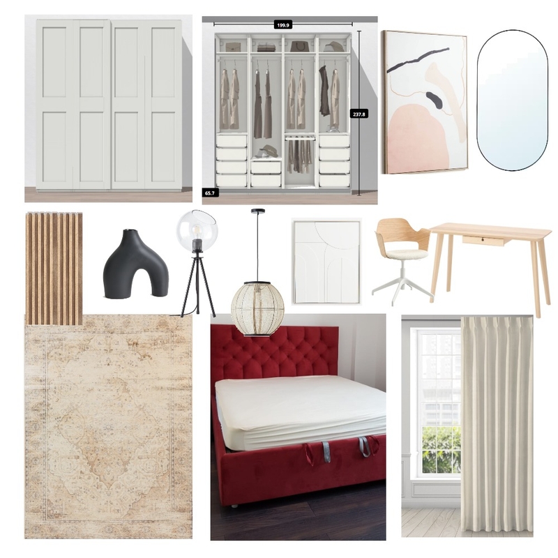 Bianca Bedroom Mood Board by Designful.ro on Style Sourcebook