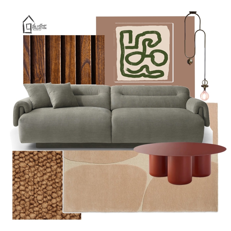 Lux Loungeroom Mood Board by The Cottage Collector on Style Sourcebook