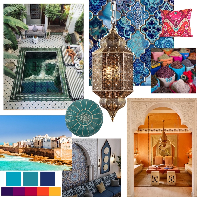 MOROCCAN Mood Board by ONE CREATIVE on Style Sourcebook