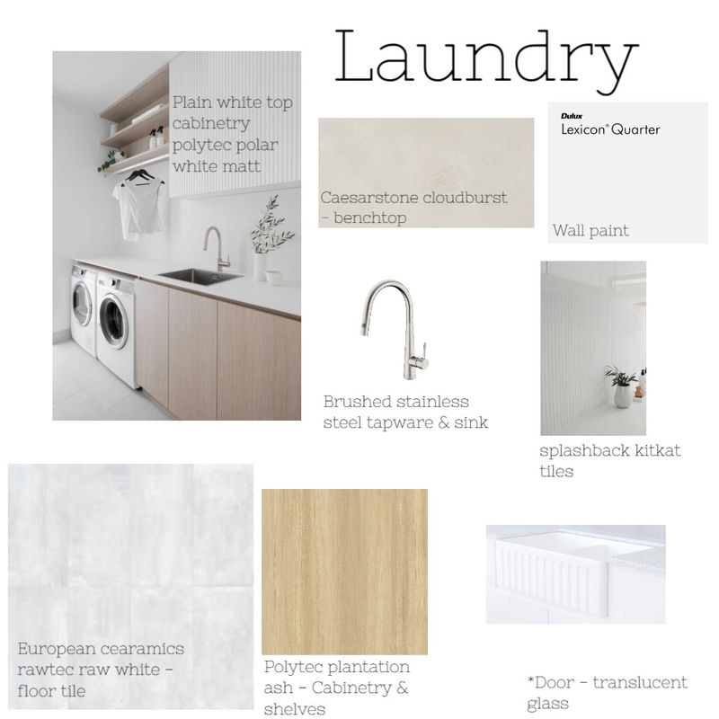 Laundry Mood Board by Mandy11 on Style Sourcebook