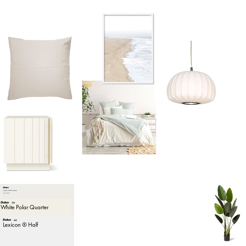 Minimalist Bedroom Mood Board by Sam Poydras Interiors on Style Sourcebook
