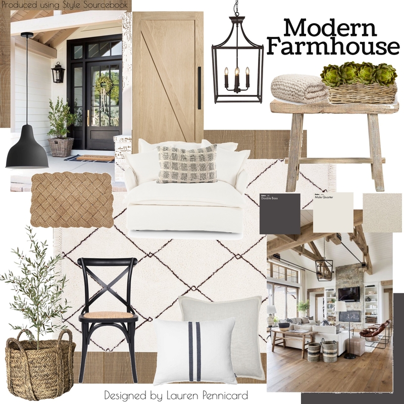 IDI - Modern Farmhouse Mood Board by Dreamy Interiors on Style Sourcebook
