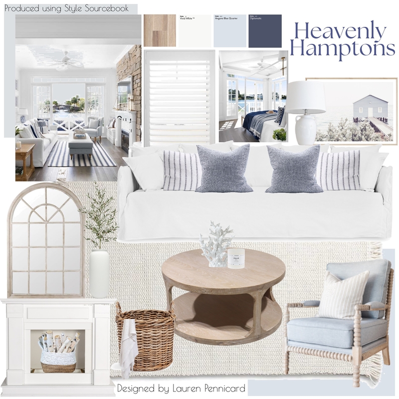 IDI - Hamptons Mood Board by Dreamy Interiors on Style Sourcebook