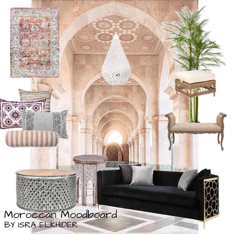 moroccan moodboard 003 Mood Board by Isra Elkhider on Style Sourcebook