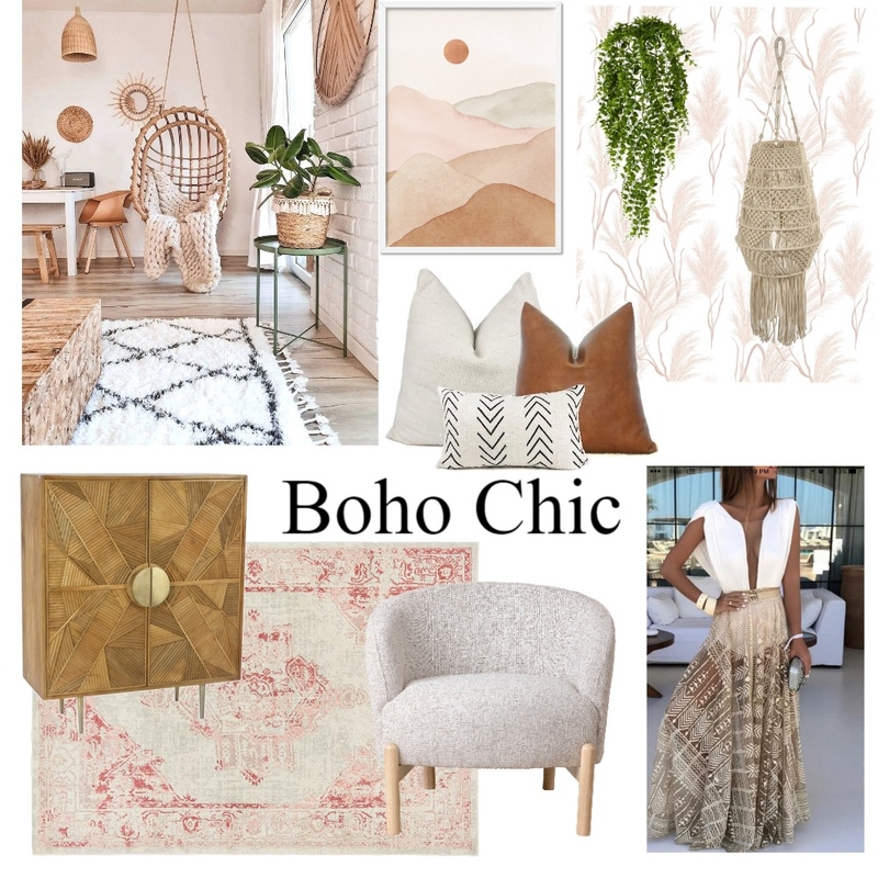 Boho Chic Mood Board by Morrissey Home Styling on Style Sourcebook