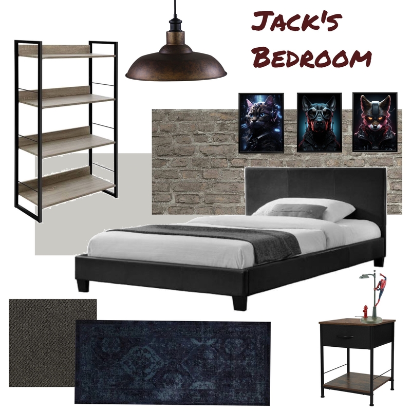 Teenage Boys Bedroom Mood Board by Ogilvie Interiors on Style Sourcebook