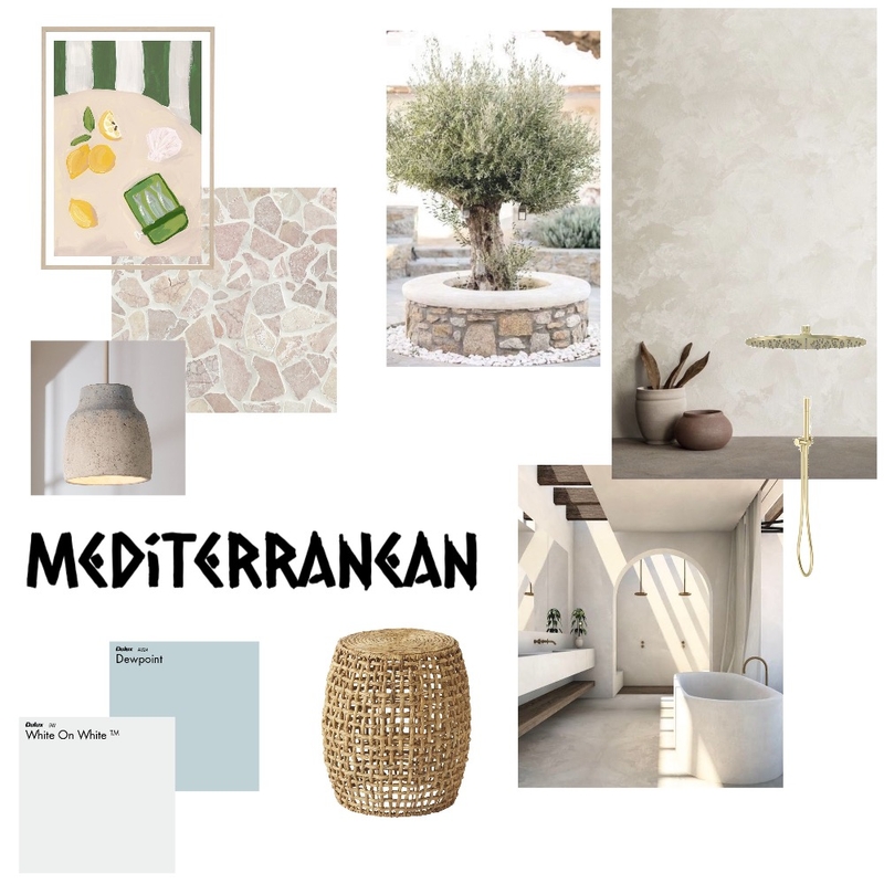 Mediterranean Mood Board by jaydewoods on Style Sourcebook