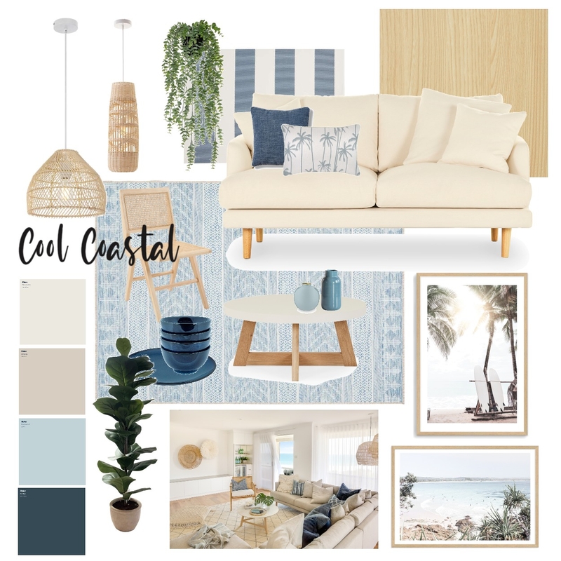 Cool Coastal Mood Board by happyrachel on Style Sourcebook