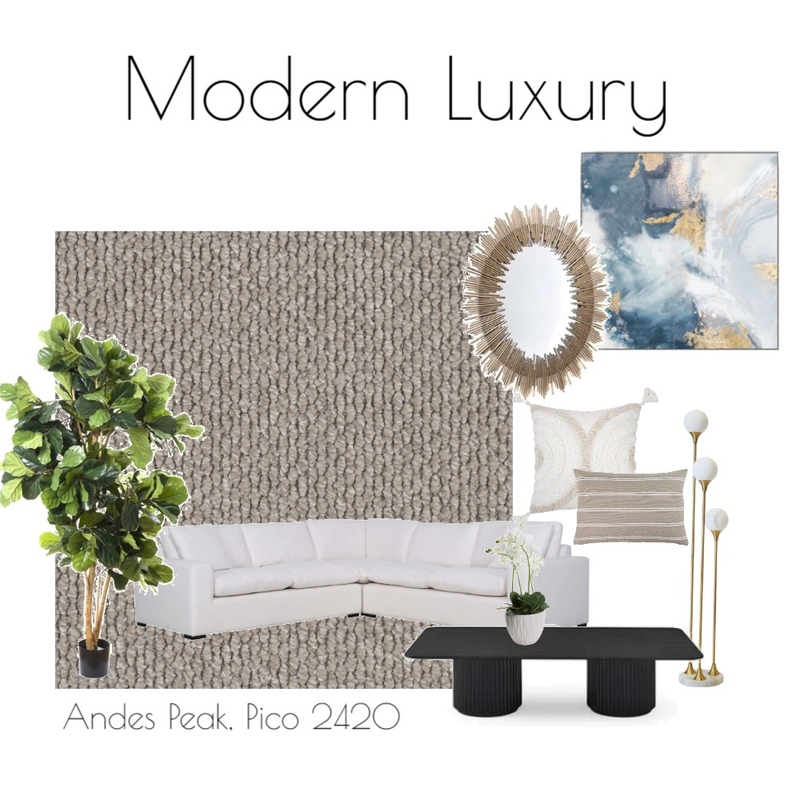 Andes Peak Pico - Modern Luxury Mood Board by chelsea.interiors on Style Sourcebook