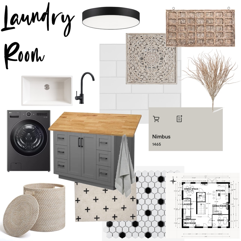 Laundry Room Mood Board by jilliansatterley on Style Sourcebook