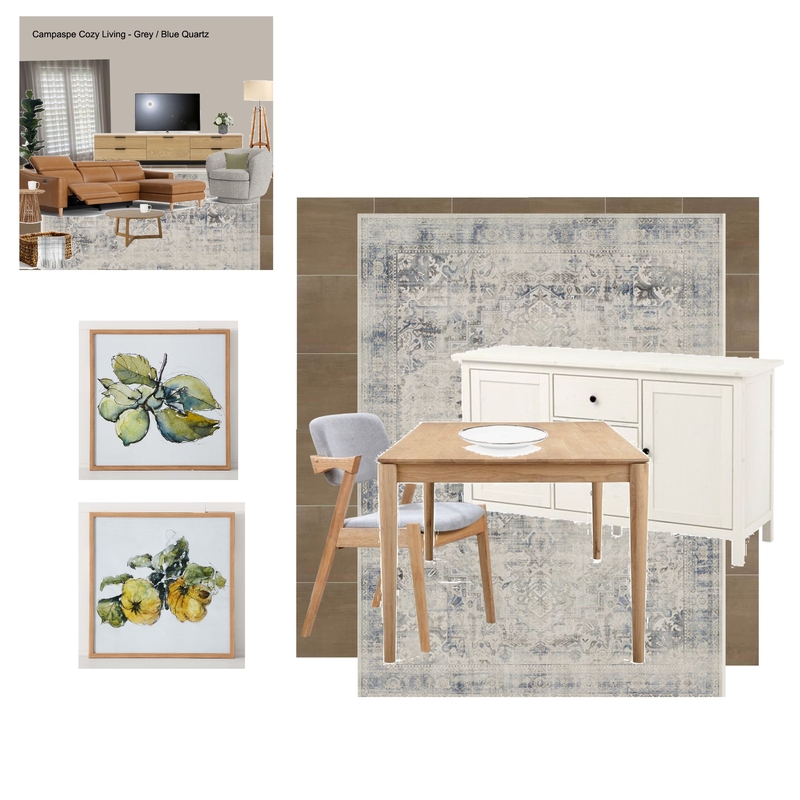 Campaspe Dining Mood Board by Davidson Designs on Style Sourcebook