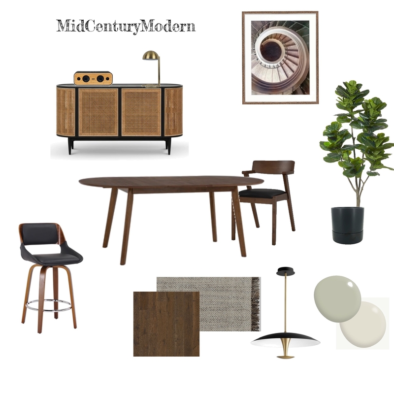 Mid Century Modern Mood Board by Jennypark on Style Sourcebook