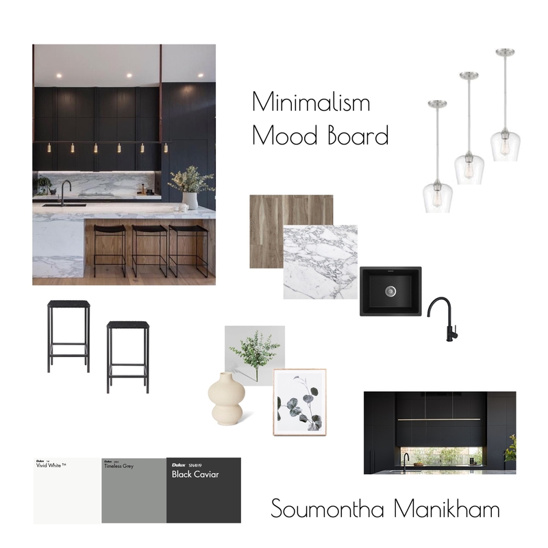 minimalist kitchen Mood Board by Sam Poydras Interiors on Style Sourcebook