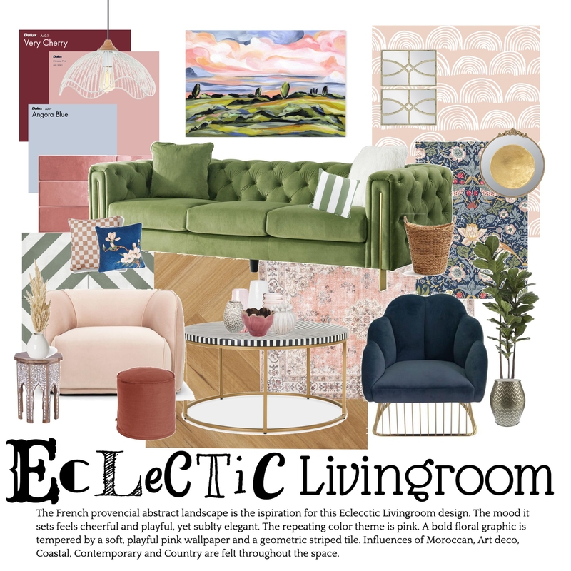 eclectic Mood Board by emilyreed on Style Sourcebook