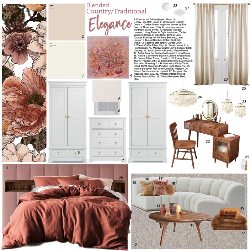 Bedroom Deco Package Mood Board by Shayebeepops on Style Sourcebook